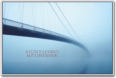 

Success is a Journey not a Destination Paper Print(12 inch X 18 inch)