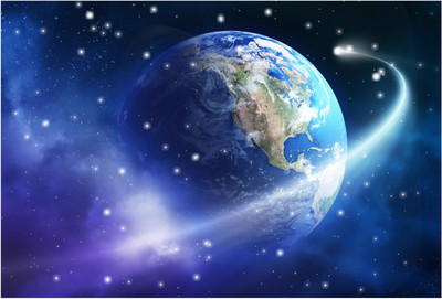 Earth Wallpaper Paper Print(13 inch X 19 inch, Rolled)