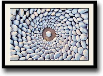 

White stones Fine Art Print(10 inch X 14 inch, Framed)