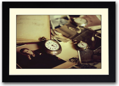 

Vintage Watch Fine Art Print(14 inch X 20 inch, Framed)