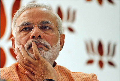 

Visionary Modi Paper Print(13 inch X 19 inch, Rolled)
