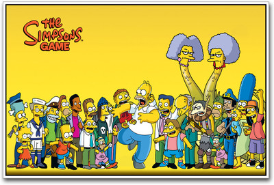 

The Simpsons Game Paper Print(12 inch X 18 inch)