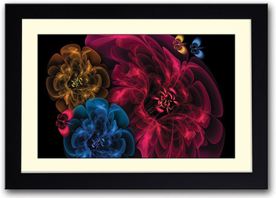 

Flowers artistic Fine Art Print(14 inch X 20 inch, Framed)