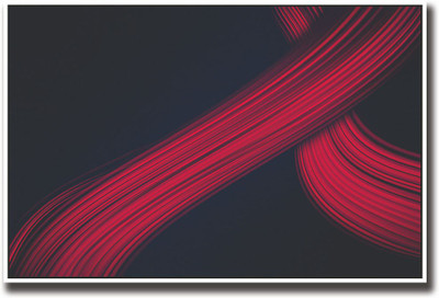 

Red and blue abstract design Fine Art Print(12 inch X 18 inch, Rolled)