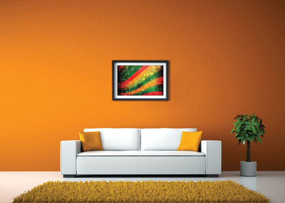 

Abstract Circles Fine Art Print(14 inch X 20 inch, Framed)
