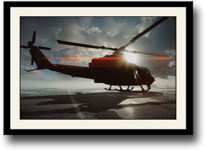 

Helicopter wings Fine Art Print(10 inch X 14 inch, Framed)