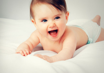 cute smiling baby