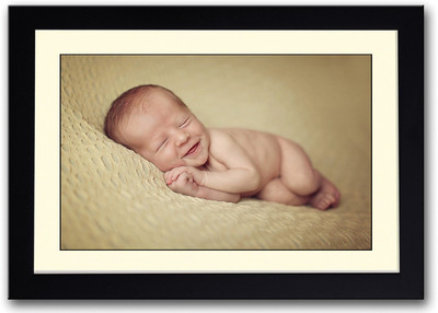 

Awesome Baby Picture Laughing Fine Art Print(14 inch X 20 inch, Framed)