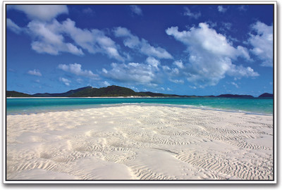 

White Sandy Beach Paper Print(12 inch X 18 inch)