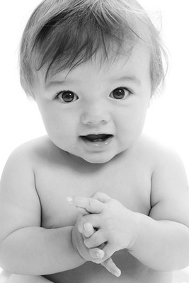 

Child's Love - Cute Baby (54) Paper Print(18 inch X 12 inch, Streched)