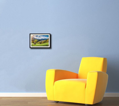 

Switzerland greenery Fine Art Print(10 inch X 14 inch, Framed)