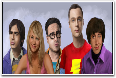 The Big Bang Theory Photographic Paper(12 inch X 18 inch)
