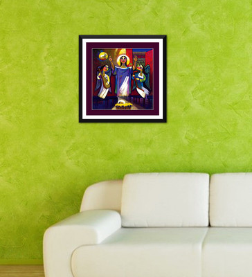 

Tallenge - Christmas Art - Messiah - Ready To Hang Framed A3 Size Poster Paper Print(17 inch X 12 inch, Framed)