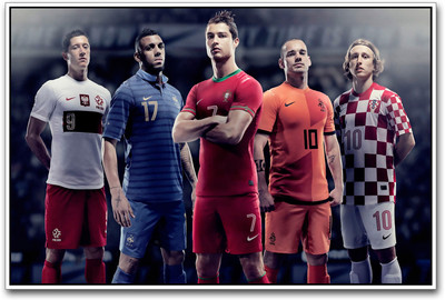 

Football Players stunning Paper Print(12 inch X 18 inch)