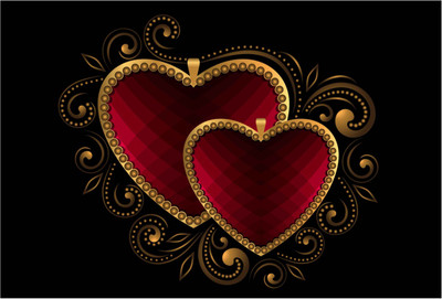 

Luxury Hearts Paper Print(13 inch X 19 inch, Rolled)