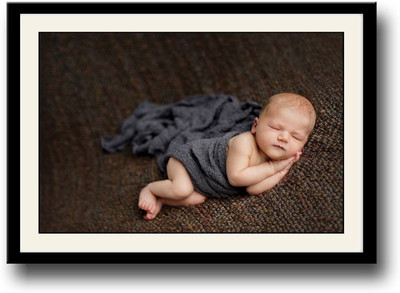 

Baby sleeping cutely Fine Art Print(10 inch X 14 inch, Framed)