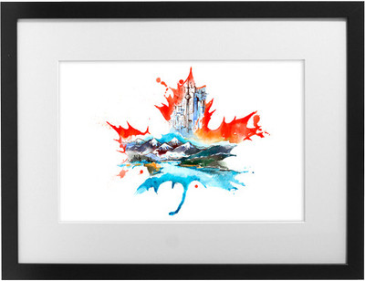 

Shaildha's Water Colour Print Painting Fine Art Print(9 inch X 11 inch)