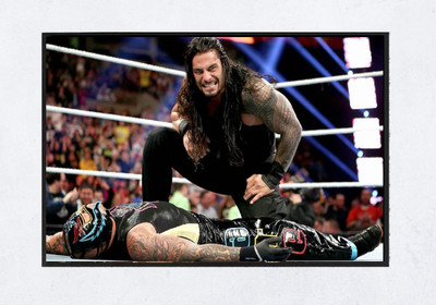 

WWE Roman Regins Ver1 Collection 011 Paper Print(18 inch X 12 inch, Framed)