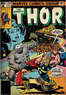 

Thor Action poster (Officially Licensed) Paper Print(24 inch X 16 inch, Rolled)