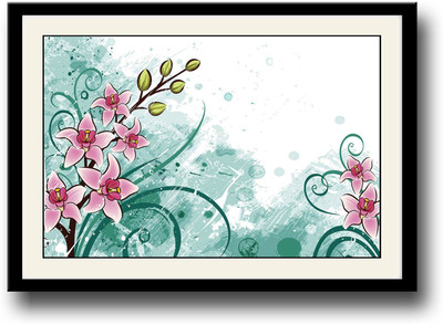 

Flowers Fine Art Print(10 inch X 14 inch, Framed)