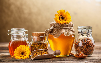 

Tallenge Art For Kitchen - Honey For A Life - A3 Size Rolled Poster Paper Print(16.5 inch X 11.7 inch, Rolled)