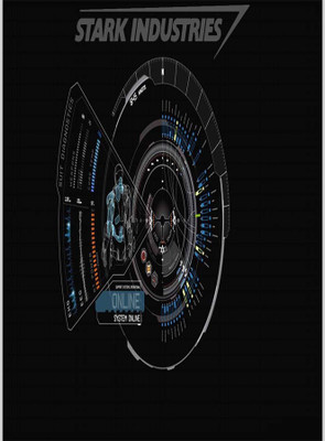 

Posterhouzz Stark Industries Paper Print(18 inch X 12 inch, Rolled)