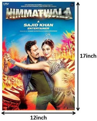 

Himmatwala - Ajay Devgan - Tamannaah Paper Print(17 inch X 12 inch, Rolled)
