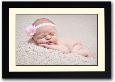 

Round Face Baby Fine Art Print(14 inch X 20 inch, Framed)