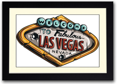 

Las Vegas Fine Art Print(14 inch X 20 inch, Framed)