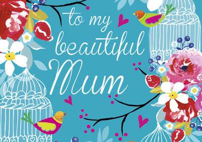 47% OFF on Beatiful Mum Fine Art Print(28 inch X 20 inch, Rolled)