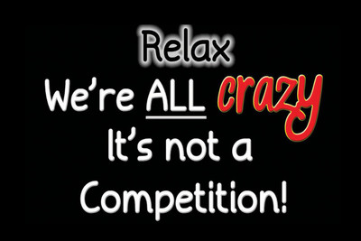 

QUOTE CRAZY 12X18 INCHES Fine Art Print(12 inch X 18 inch)