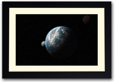 

Scientific Space Fine Art Print(14 inch X 20 inch, Framed)