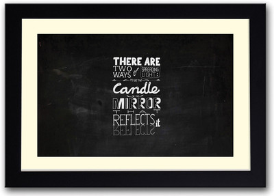 

Spreading Light inspirational Fine Art Print(14 inch X 20 inch, Framed)