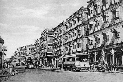 

Colaba Causeway, Bombay Canvas Art(10 inch X 15 inch, Rolled)