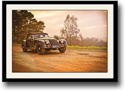 

Vintage car Fine Art Print(10 inch X 14 inch, Framed)