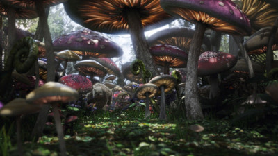 

Movie Alice In Wonderland (2010) HD Wallpaper Background Paper Print(12 inch X 18 inch, Rolled)
