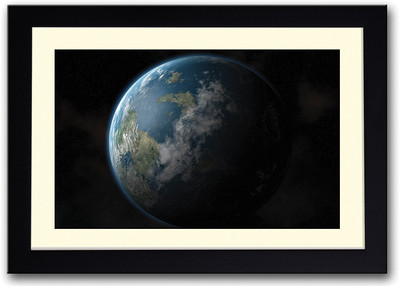 

Earth Planet Fine Art Print(14 inch X 20 inch, Framed)