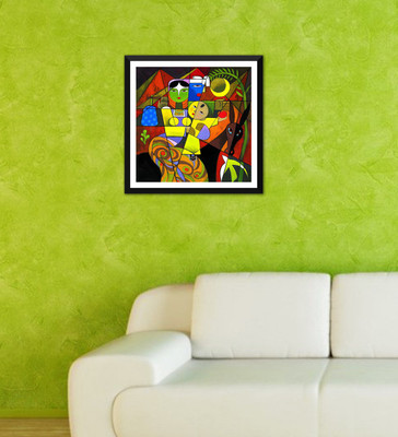 

Tallenge - Christmas Art - Joseph Mary and Jesus Escape Into Egypt - Ready To Hang Framed A3 Size Poster Paper Print(17 inch X 12 inch, Framed)