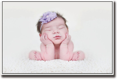 

Baby thinking cute Fine Art Print(12 inch X 18 inch, Rolled)