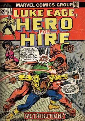 

Luke Cage -retribution poster (Officially Licensed) Paper Print(36 inch X 24 inch, Rolled)