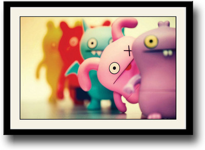 

Cute Monsters Photography Fine Art Print(10 inch X 14 inch, Framed)