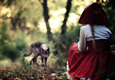 41% OFF on Girl And Fox Fine Art Print(28 inch X 20 inch, Rolled)