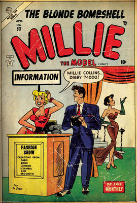 

The blonde Millie - comics poster (Officially Licensed) Paper Print(18 inch X 12 inch, Rolled)