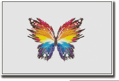 

Posterhouzz Beautiful artistic butterfly Fine Art Print(12 inch X 18 inch, Rolled)
