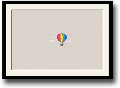 

Colourful hot air balloon Fine Art Print(10 inch X 14 inch, Framed)