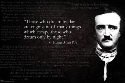 

QUOTE EGGAR ALLAN POE 12X18 INCHES Fine Art Print(12 inch X 18 inch)