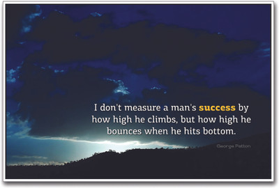 

Success Quote by George Patton Paper Print(12 inch X 18 inch)