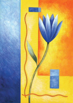 60% OFF on Flower Paper Print(24 inch X 17 inch, Rolled)