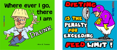 

DRUNK DIETING Paper Print(12 inch X 12 inch, Rolled)