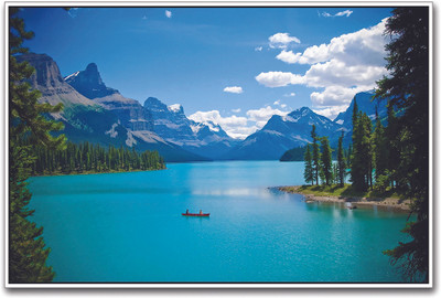 

Boating in Lake Paper Print(12 inch X 18 inch)